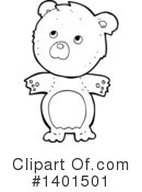 Bear Clipart #1401501 by lineartestpilot