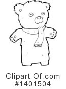 Bear Clipart #1401504 by lineartestpilot