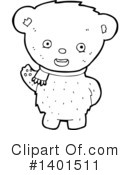 Bear Clipart #1401511 by lineartestpilot