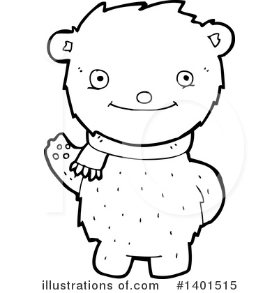 Royalty-Free (RF) Bear Clipart Illustration by lineartestpilot - Stock Sample #1401515