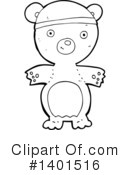 Bear Clipart #1401516 by lineartestpilot