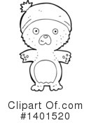 Bear Clipart #1401520 by lineartestpilot