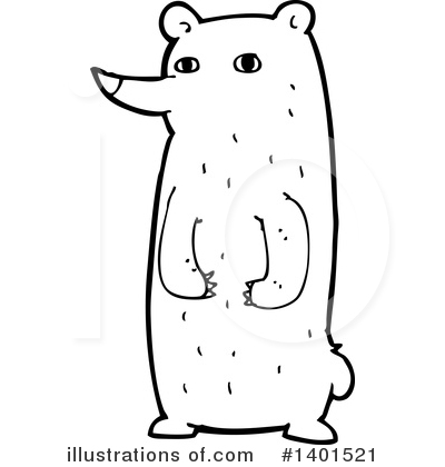 Royalty-Free (RF) Bear Clipart Illustration by lineartestpilot - Stock Sample #1401521