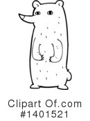 Bear Clipart #1401521 by lineartestpilot