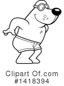 Bear Clipart #1418394 by Cory Thoman