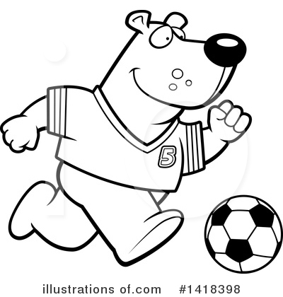 Royalty-Free (RF) Bear Clipart Illustration by Cory Thoman - Stock Sample #1418398