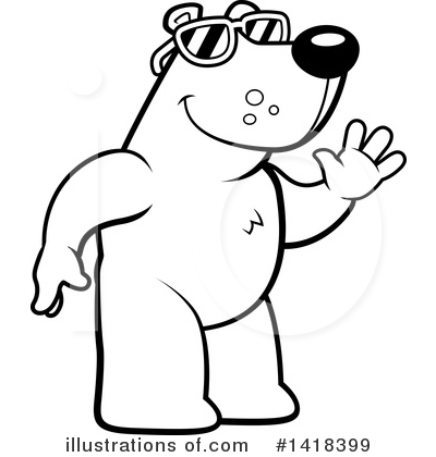 Royalty-Free (RF) Bear Clipart Illustration by Cory Thoman - Stock Sample #1418399