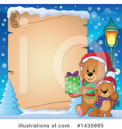 Royalty-Free (RF) Bear Clipart Illustration by visekart - Stock Sample #1430865