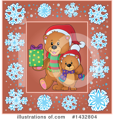 Royalty-Free (RF) Bear Clipart Illustration by visekart - Stock Sample #1432804