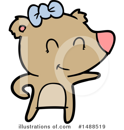 Royalty-Free (RF) Bear Clipart Illustration by lineartestpilot - Stock Sample #1488519