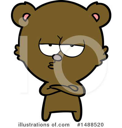 Royalty-Free (RF) Bear Clipart Illustration by lineartestpilot - Stock Sample #1488520
