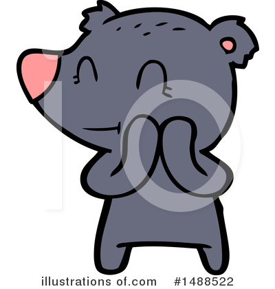 Royalty-Free (RF) Bear Clipart Illustration by lineartestpilot - Stock Sample #1488522