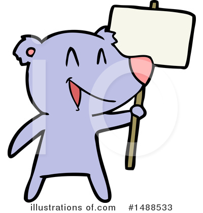 Royalty-Free (RF) Bear Clipart Illustration by lineartestpilot - Stock Sample #1488533