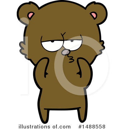 Royalty-Free (RF) Bear Clipart Illustration by lineartestpilot - Stock Sample #1488558