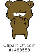 Bear Clipart #1488558 by lineartestpilot