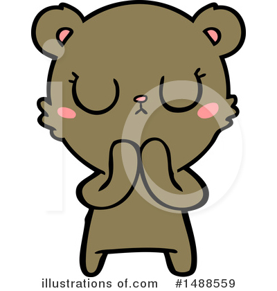 Royalty-Free (RF) Bear Clipart Illustration by lineartestpilot - Stock Sample #1488559