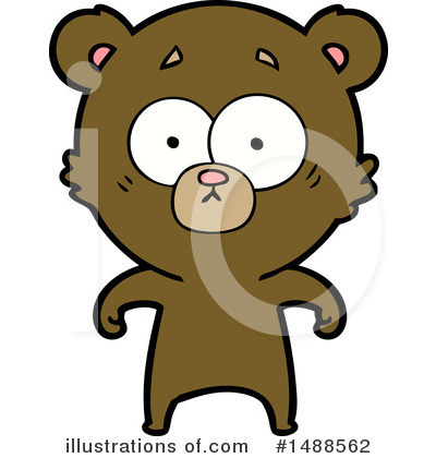 Royalty-Free (RF) Bear Clipart Illustration by lineartestpilot - Stock Sample #1488562