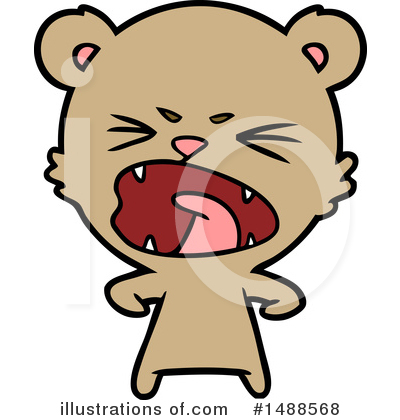 Royalty-Free (RF) Bear Clipart Illustration by lineartestpilot - Stock Sample #1488568