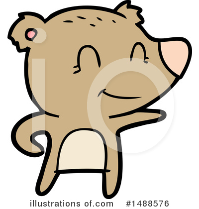 Royalty-Free (RF) Bear Clipart Illustration by lineartestpilot - Stock Sample #1488576