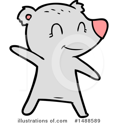 Royalty-Free (RF) Bear Clipart Illustration by lineartestpilot - Stock Sample #1488589