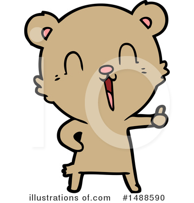 Royalty-Free (RF) Bear Clipart Illustration by lineartestpilot - Stock Sample #1488590