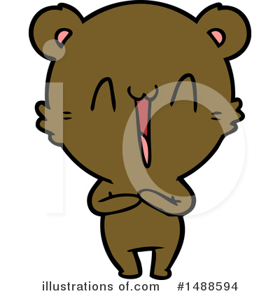 Royalty-Free (RF) Bear Clipart Illustration by lineartestpilot - Stock Sample #1488594