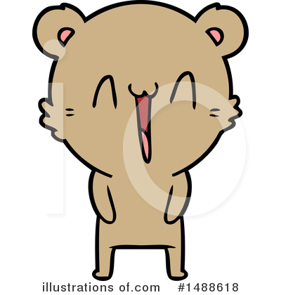 Royalty-Free (RF) Bear Clipart Illustration by lineartestpilot - Stock Sample #1488618