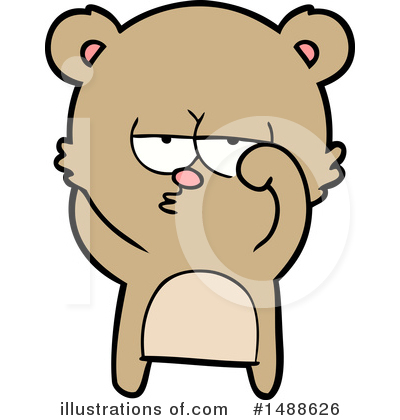 Royalty-Free (RF) Bear Clipart Illustration by lineartestpilot - Stock Sample #1488626