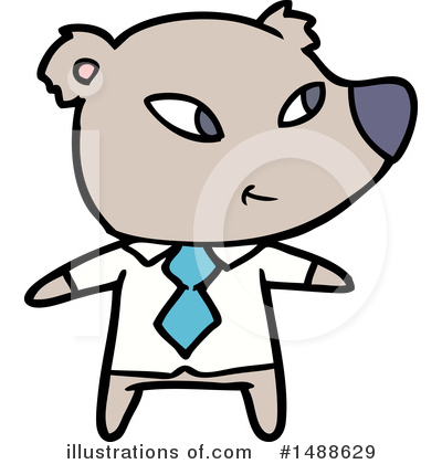 Royalty-Free (RF) Bear Clipart Illustration by lineartestpilot - Stock Sample #1488629