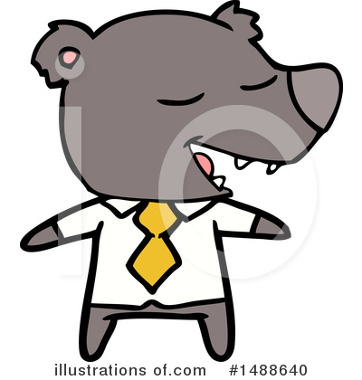 Royalty-Free (RF) Bear Clipart Illustration by lineartestpilot - Stock Sample #1488640