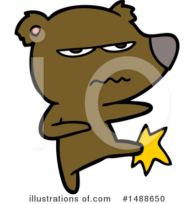 Royalty-Free (RF) Bear Clipart Illustration by lineartestpilot - Stock Sample #1488650