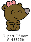 Bear Clipart #1488656 by lineartestpilot