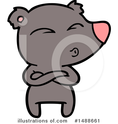 Royalty-Free (RF) Bear Clipart Illustration by lineartestpilot - Stock Sample #1488661