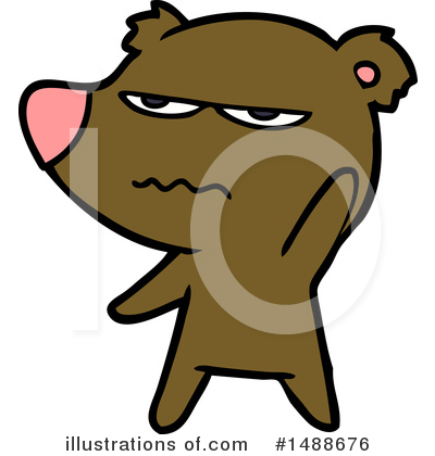 Royalty-Free (RF) Bear Clipart Illustration by lineartestpilot - Stock Sample #1488676