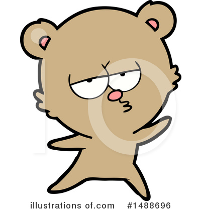 Royalty-Free (RF) Bear Clipart Illustration by lineartestpilot - Stock Sample #1488696