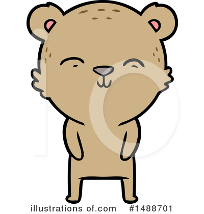 Royalty-Free (RF) Bear Clipart Illustration by lineartestpilot - Stock Sample #1488701