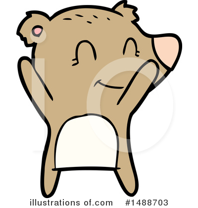 Royalty-Free (RF) Bear Clipart Illustration by lineartestpilot - Stock Sample #1488703