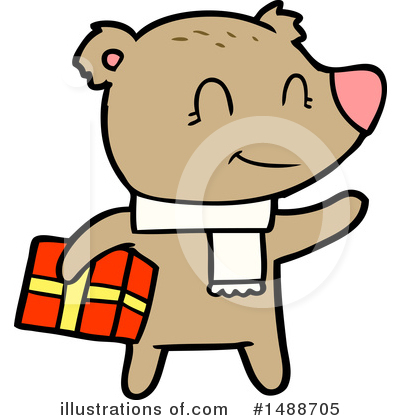 Royalty-Free (RF) Bear Clipart Illustration by lineartestpilot - Stock Sample #1488705