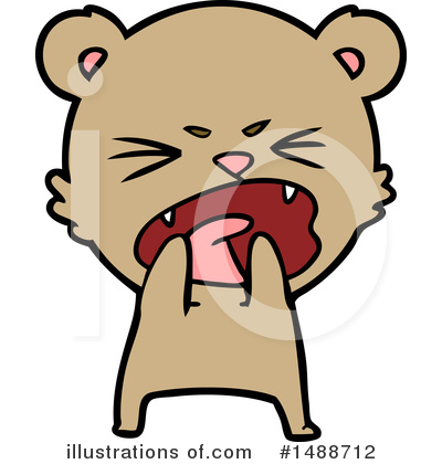 Royalty-Free (RF) Bear Clipart Illustration by lineartestpilot - Stock Sample #1488712