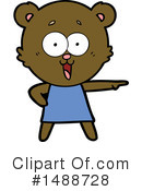 Bear Clipart #1488728 by lineartestpilot