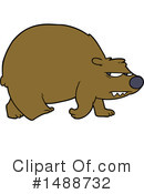 Bear Clipart #1488732 by lineartestpilot