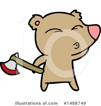 Royalty-Free (RF) Bear Clipart Illustration by lineartestpilot - Stock Sample #1488749