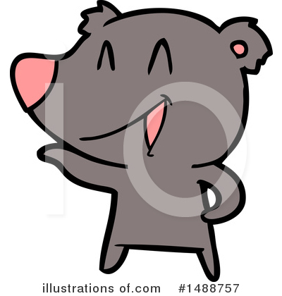 Royalty-Free (RF) Bear Clipart Illustration by lineartestpilot - Stock Sample #1488757