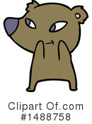 Bear Clipart #1488758 by lineartestpilot
