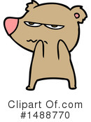 Bear Clipart #1488770 by lineartestpilot