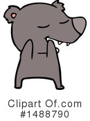 Bear Clipart #1488790 by lineartestpilot