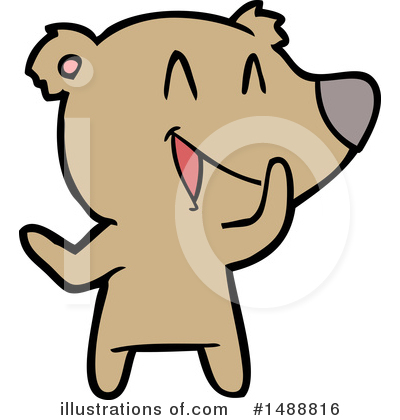 Royalty-Free (RF) Bear Clipart Illustration by lineartestpilot - Stock Sample #1488816