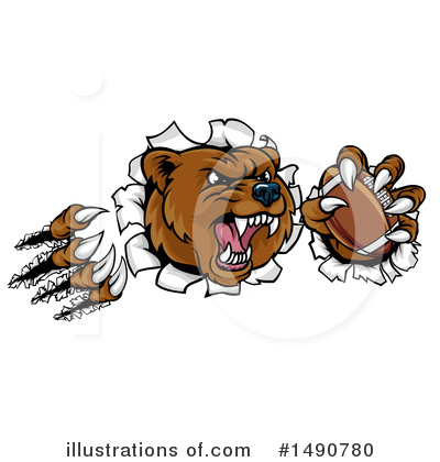Royalty-Free (RF) Bear Clipart Illustration by AtStockIllustration - Stock Sample #1490780