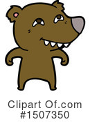 Bear Clipart #1507350 by lineartestpilot