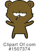 Bear Clipart #1507374 by lineartestpilot